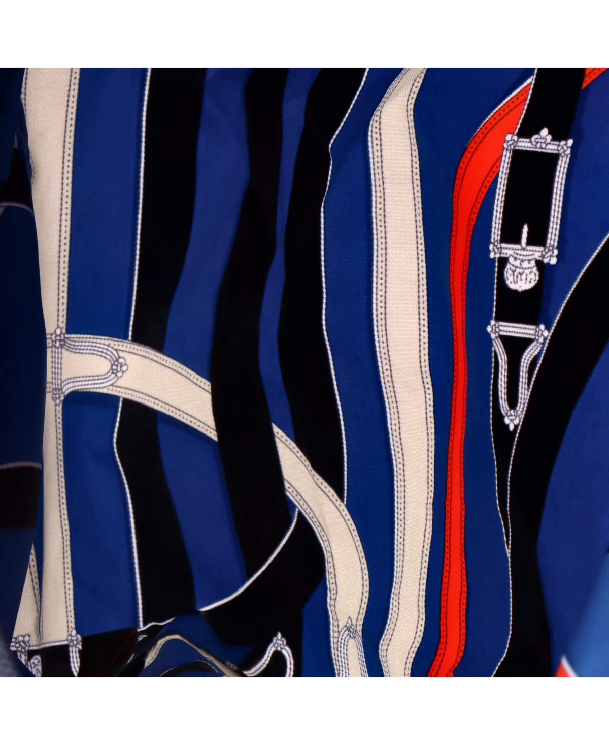 Pre-Owned HERMES Airsilk Backpack Printed Silk