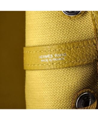 30 Garden Party Tote Toile and Leather