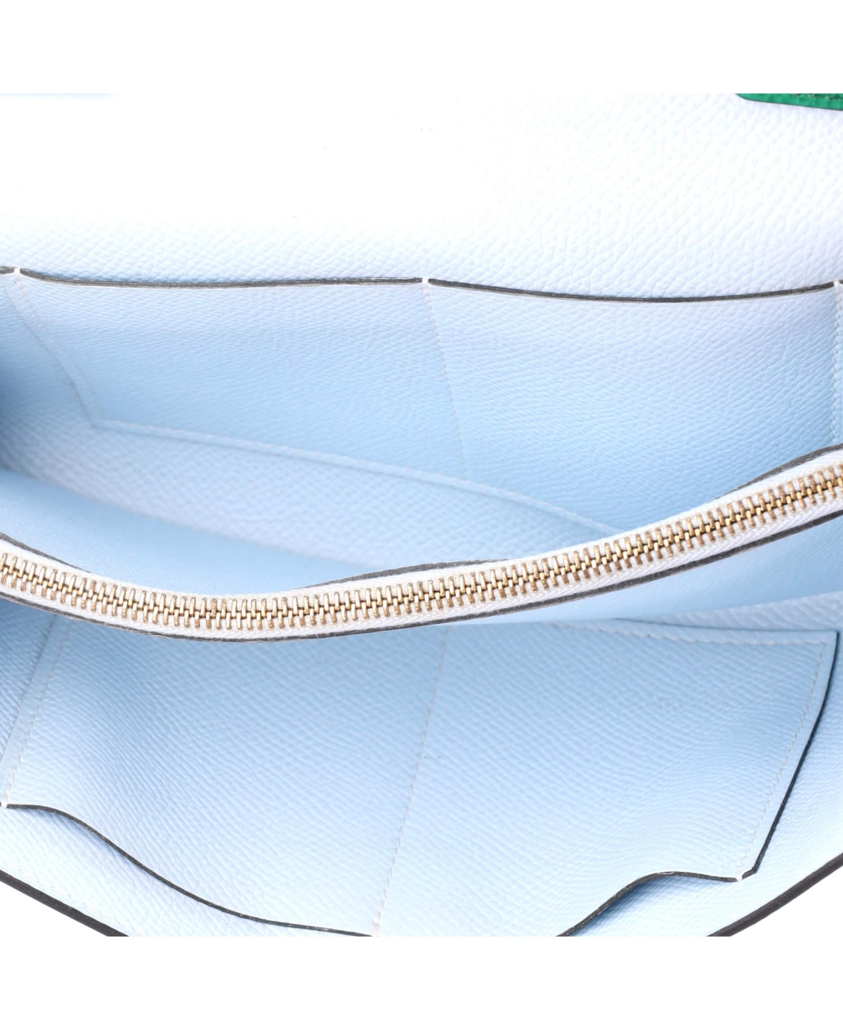 Pre-Owned HERMES Kelly To Go Wallet Verso Epsom