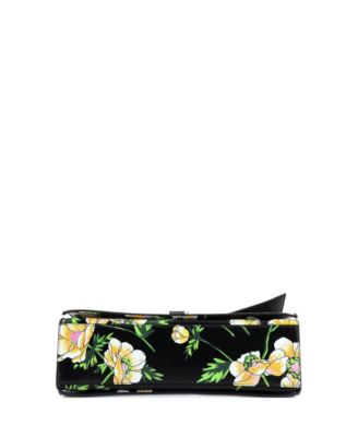 Large Crush Sling Shoulder Bag Printed Leather