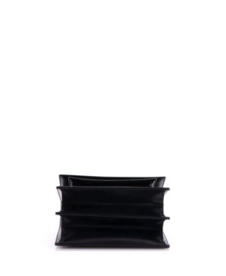 Small Sharp Shoulder Bag Leather