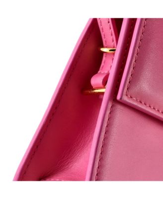 Long Le Bambino Top Handle Flap Bag Leather