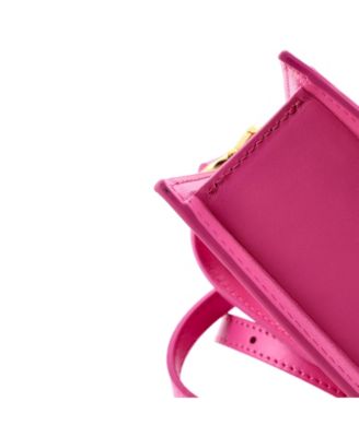 Le Bambino Top Handle Flap Bag Leather