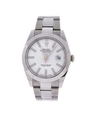 Oyster Perpetual Datejust Automatic Watch in Stainless Steel 41mm