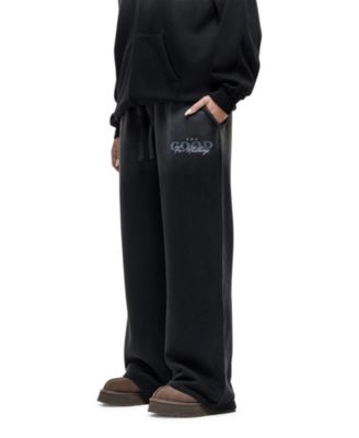 Women's Alaska Black Relaxed Joggers