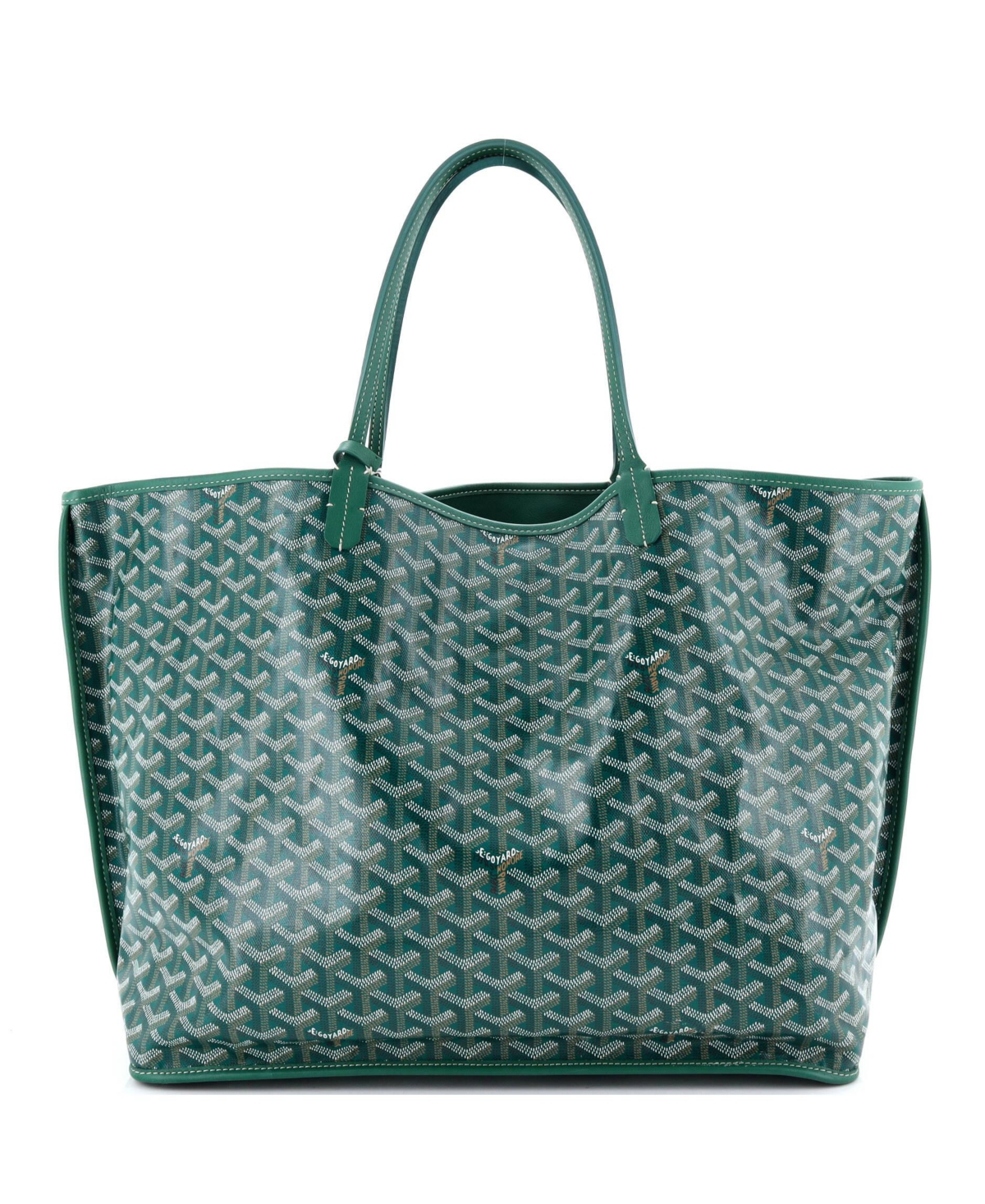 Pre-Owned Goyard Gm Anjou Reversible Tote Coated Canvas