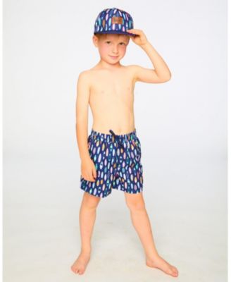 Boys Boardshorts Surfboard Print