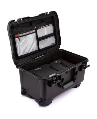 Media Series 935 Wheeled Waterproof Hard Case with N-Cubik 17S, 17M Insert and Lid Organizer