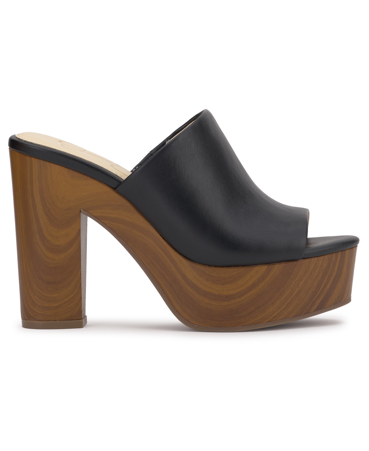 Jessica Simpson Women's Shelbie Block Heel Platform Mules