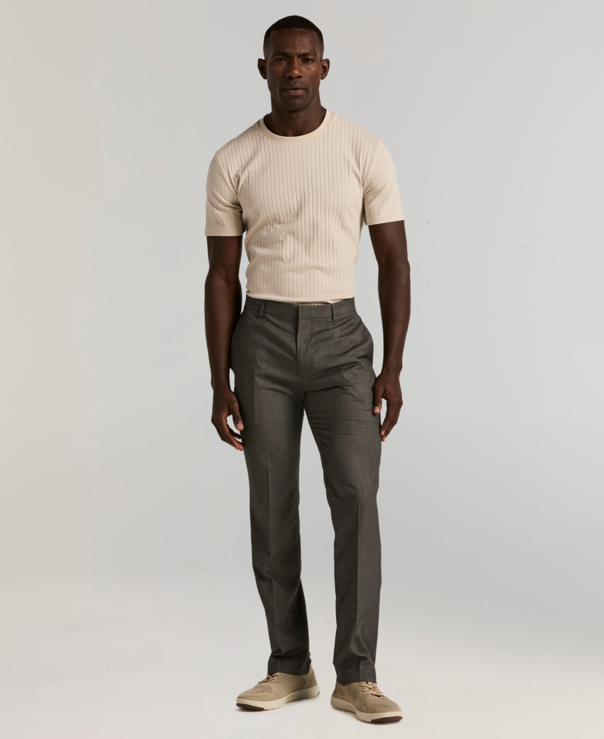 Perry Ellis Portfolio Men's Slim-Fit Dress Pants