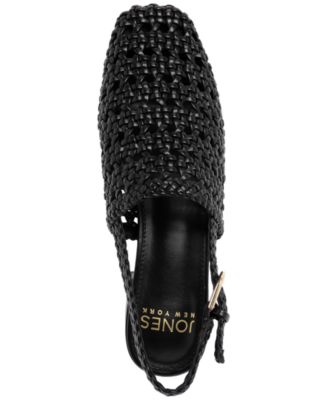 Women's Mateson Woven Block Heel Slingback Flats