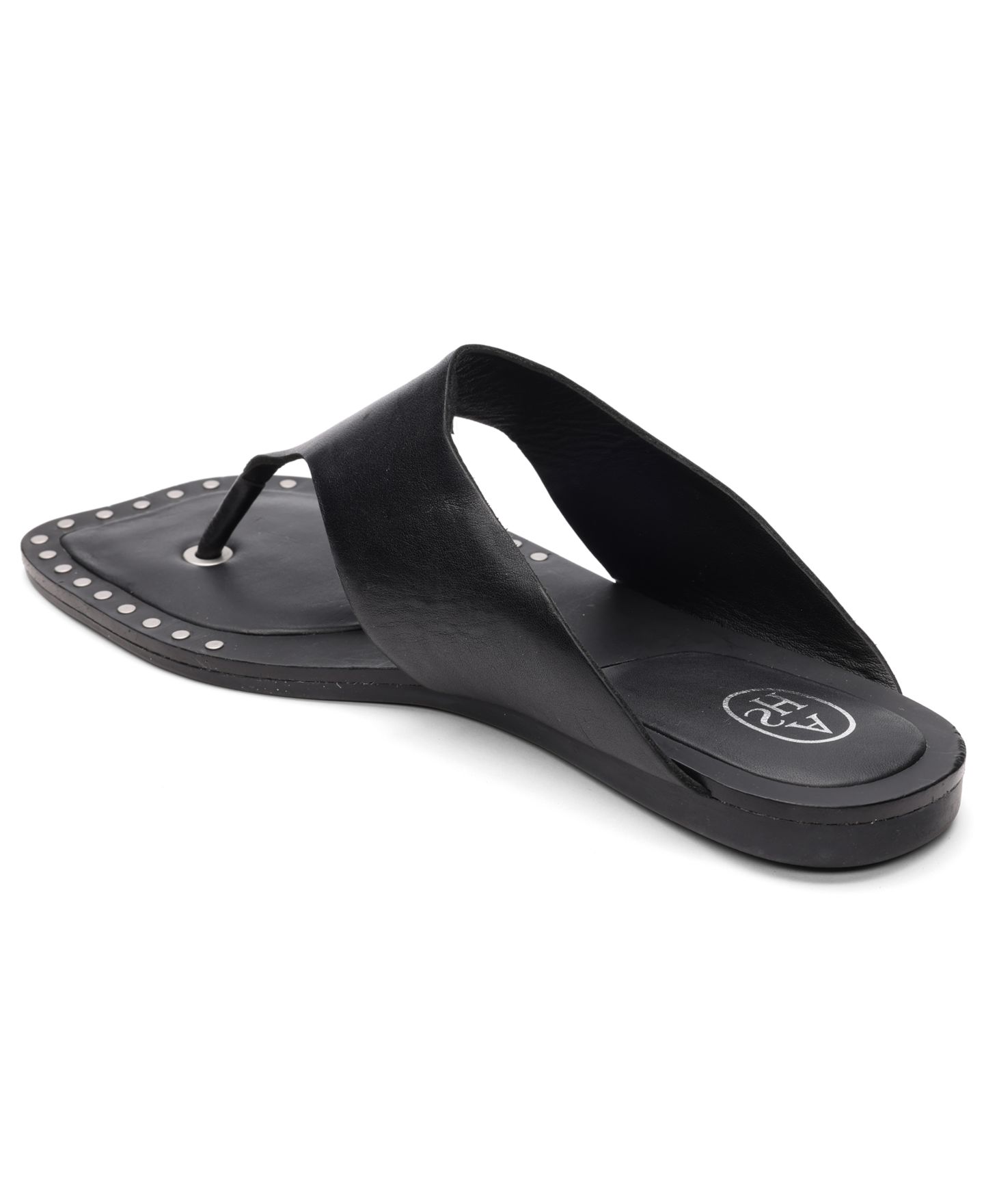 Женские сандалии Ash Genius Slip-On Flat, цвет: Чёрный кожаный — фото 3
