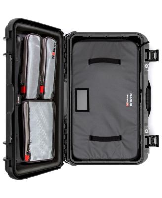 Media Series 935 Wheeled Waterproof Hard Case with N-Cubik 13L Insert and Lid Organizer