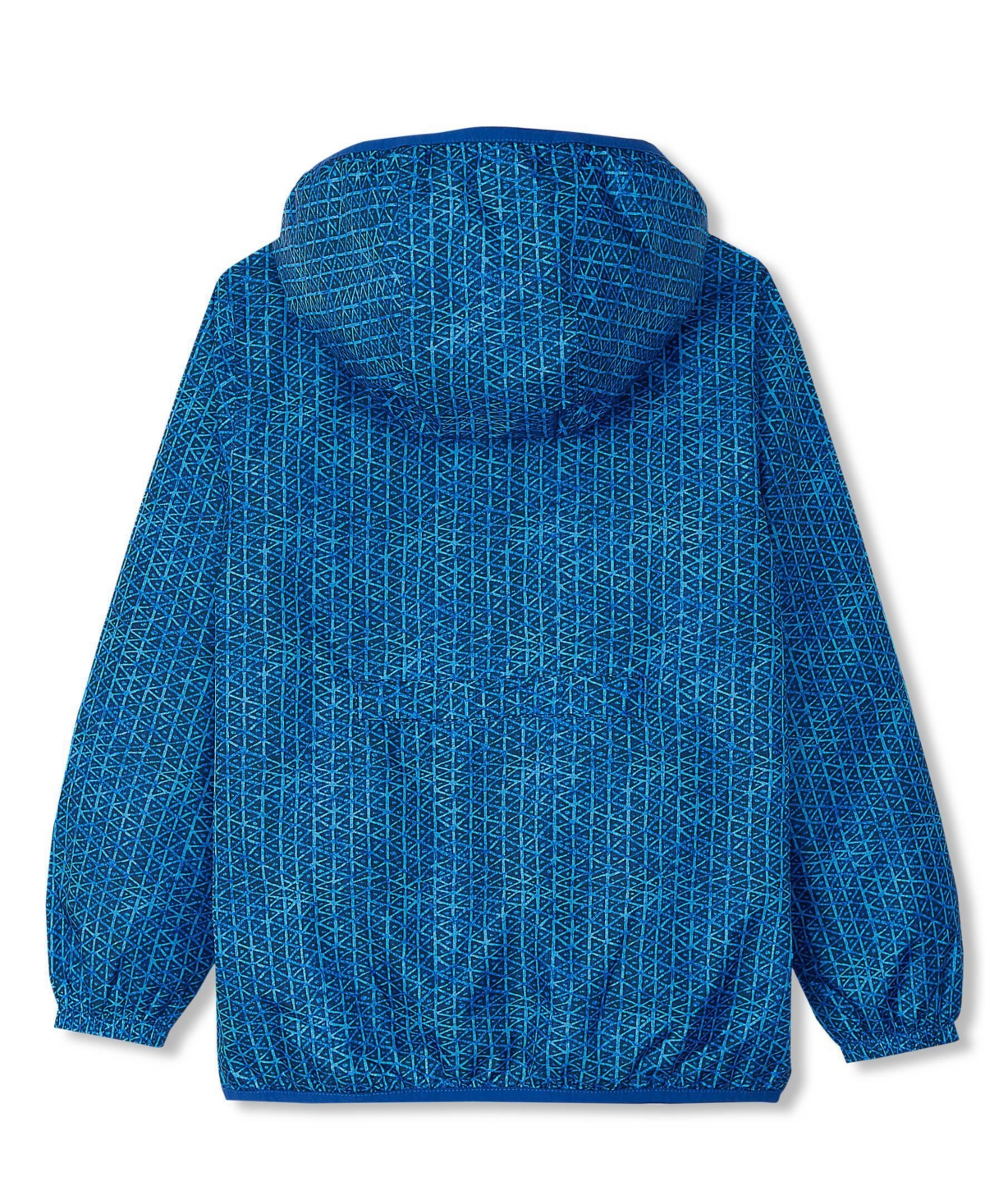 Lands' End Girls Waterproof Hooded Packable Rain Jacket
