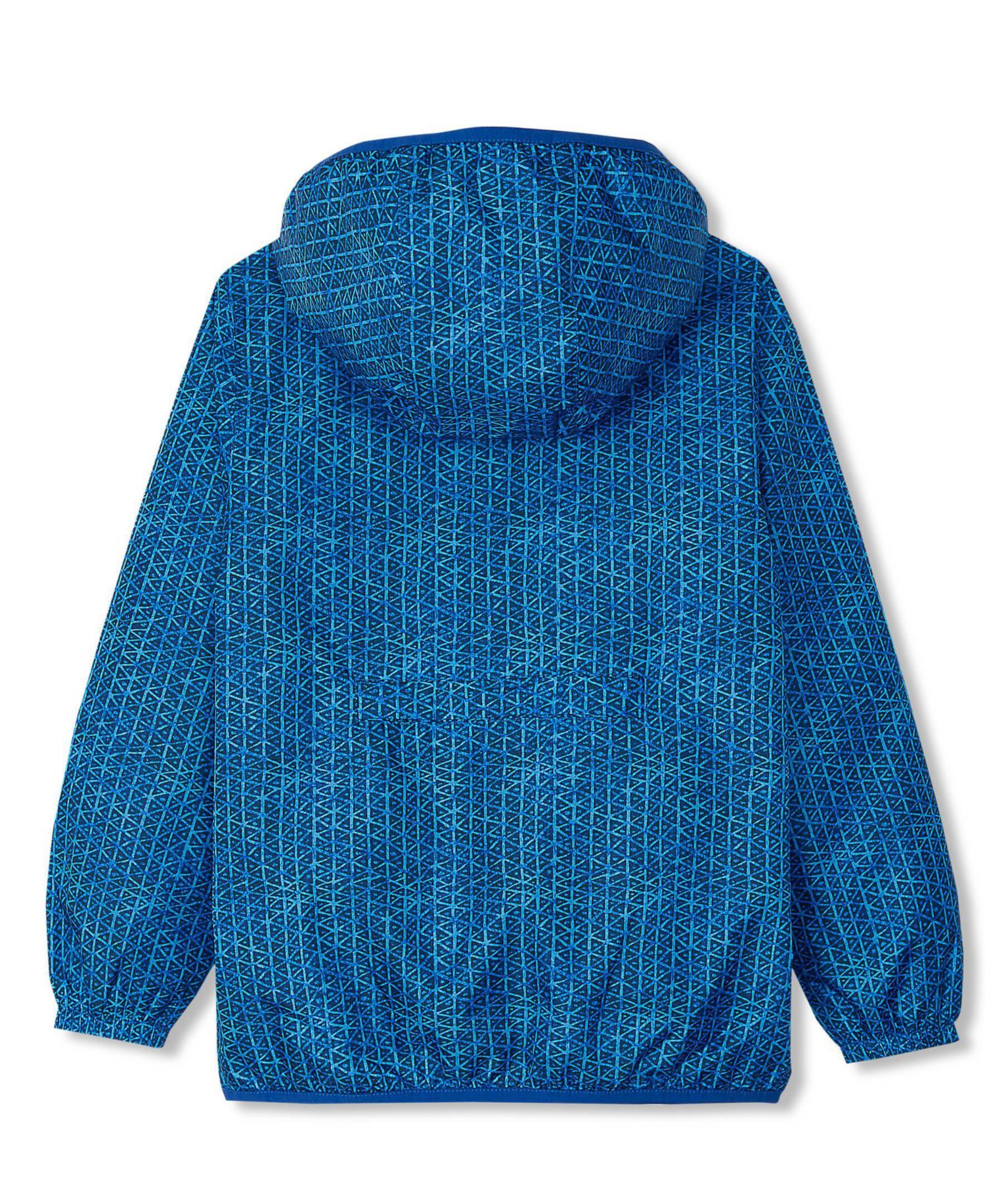 Kids Waterproof Hooded Packable Rain Jacket