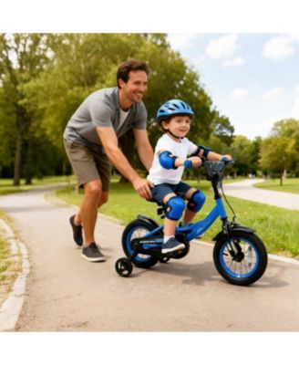 Kids Bike Sport Bicycle with Removable Training Wheels
