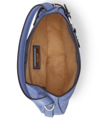 Suede Mini Tasha Crossbody Bag