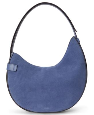 Suede Large Tasha Shoulder Bag 