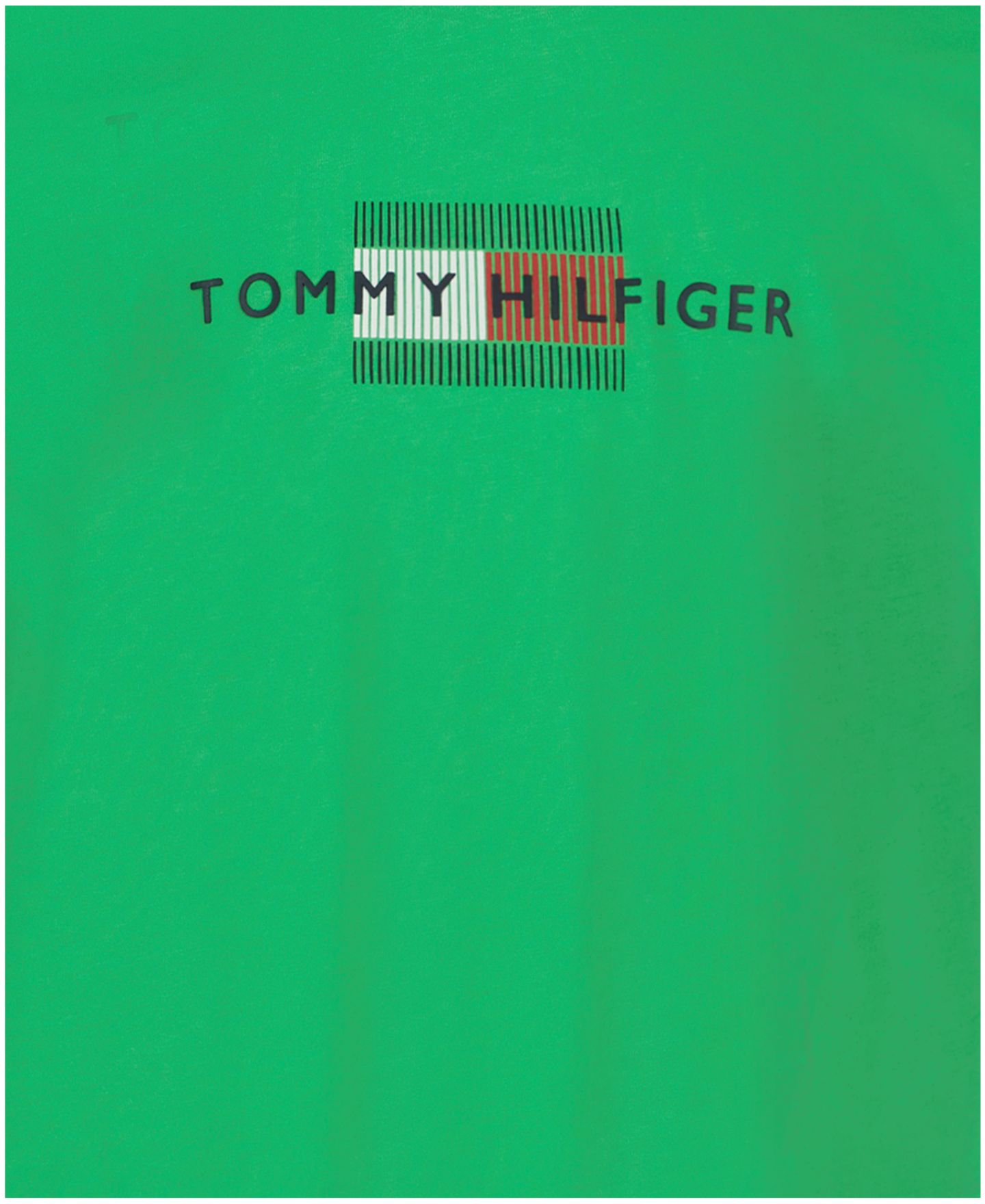 Футболка Tommy Hilfiger Linear Flag Short-Sleeve для мальчиков, цвет: Зелёный — фото 5