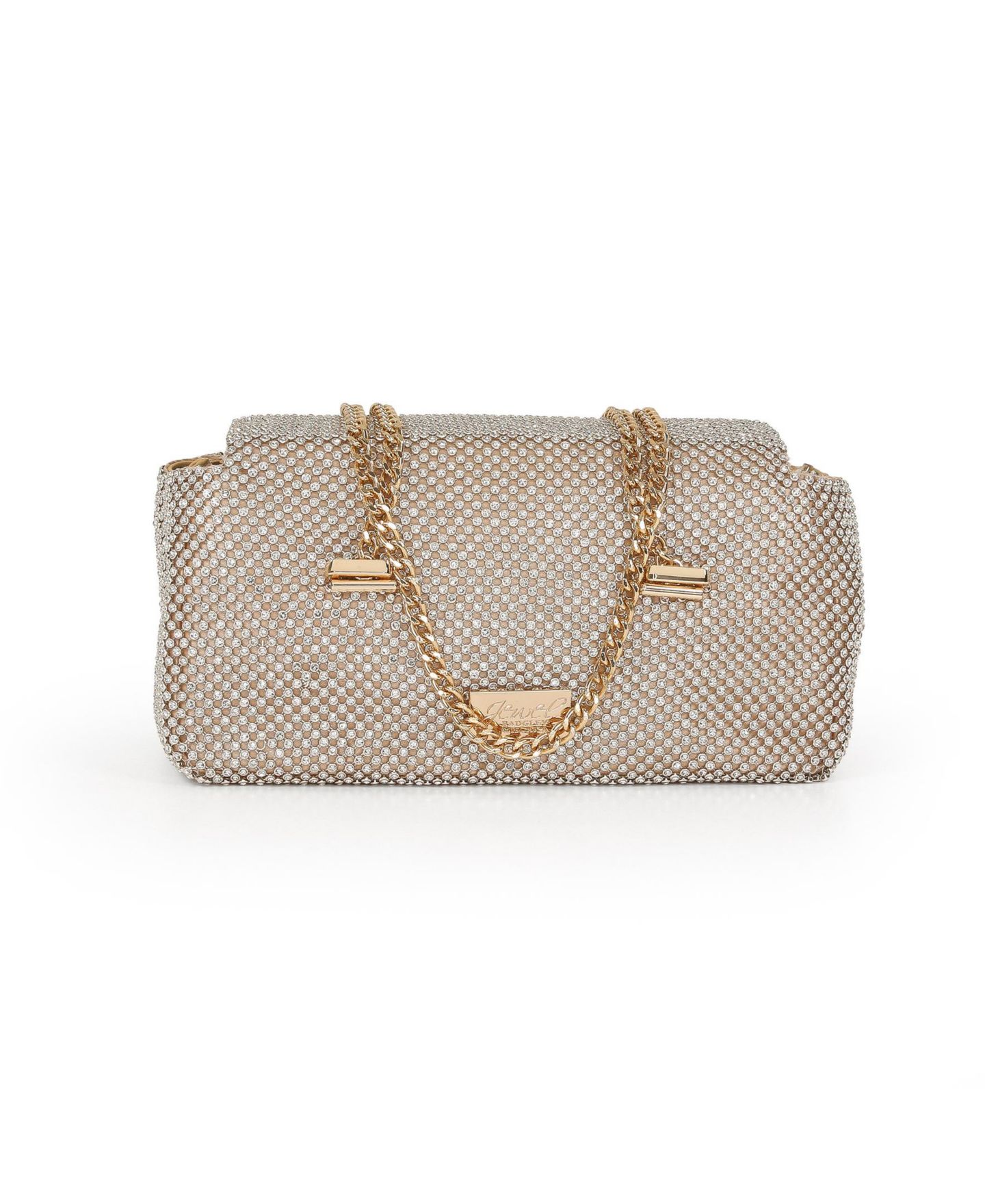 Женский клатч Jewel Badgley Mischka Juniper Crystal Vintage Inspired Clutch, цвет: Золотой — фото 3