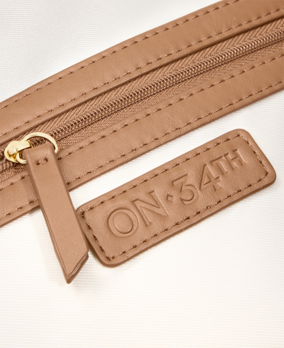 On 34th Joenii Extra-Large Straw Hobo Bag, Macy's Exclusive