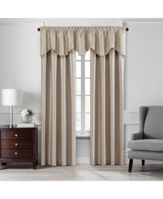 Colette Faux Silk Blackout Window Curtain