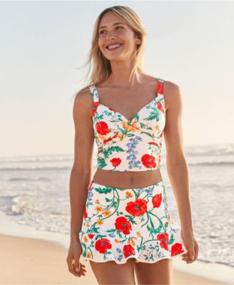 Women's Sweetheart Wrap Midkini Top