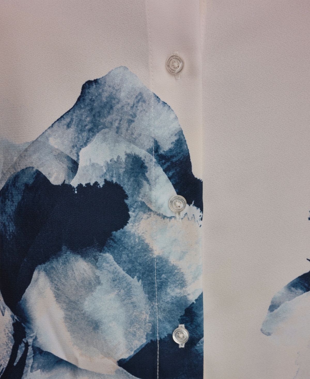 Donna Karan New York Petite Long-Sleeve Shirt