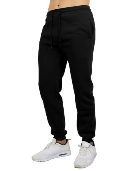 Мужские брюки Blue Ice Big & Tall Fleece Jogger Sweatpants, цвет: Чёрный