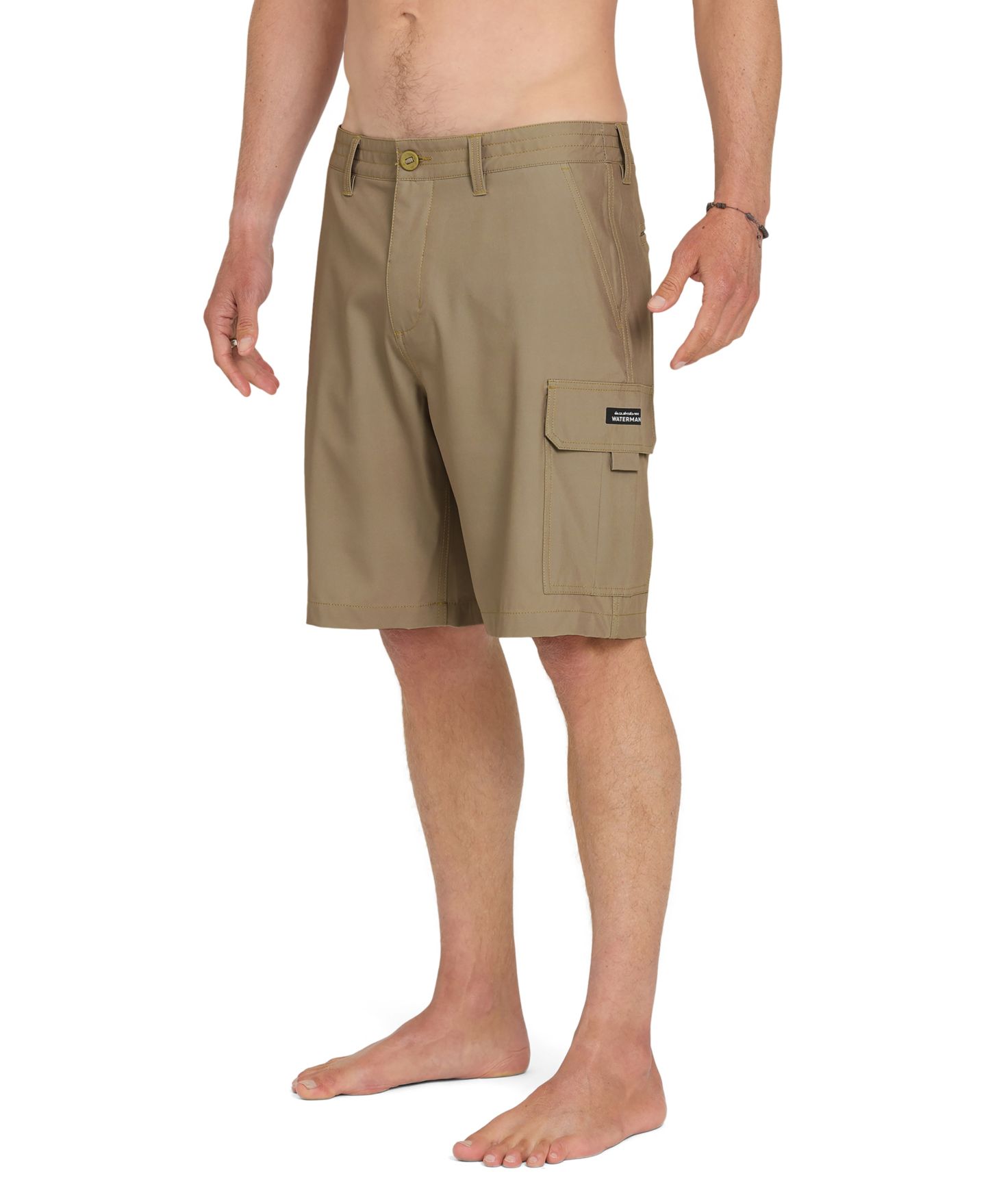 Мужские шорты Quiksilver Waterman Legion Cargo 10" Shorts, цвет: Coriander — фото 2