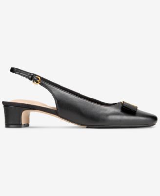 Women's Battah Block Heel Slingback Pumps