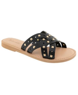 Women's Simon Studs Slide Sandal
