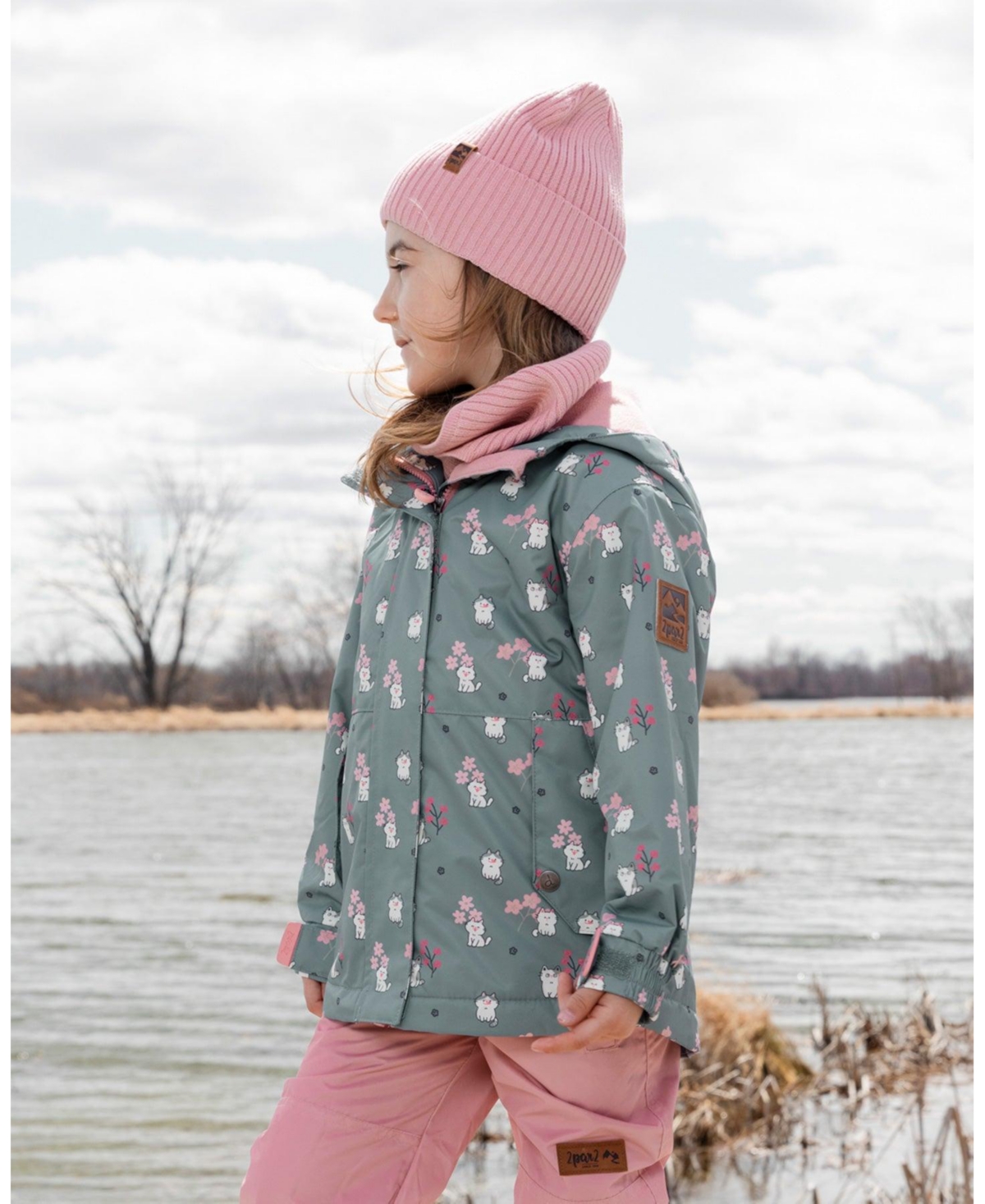 Deux par Girl Knit Neckwarmer - Toddler|Child