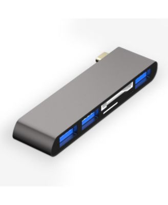 5-in-1 USB C Hub - with SD/TF Card Reader & 3 USB 3.0 Ports,Portable Docking Station,for Home Office,Travel