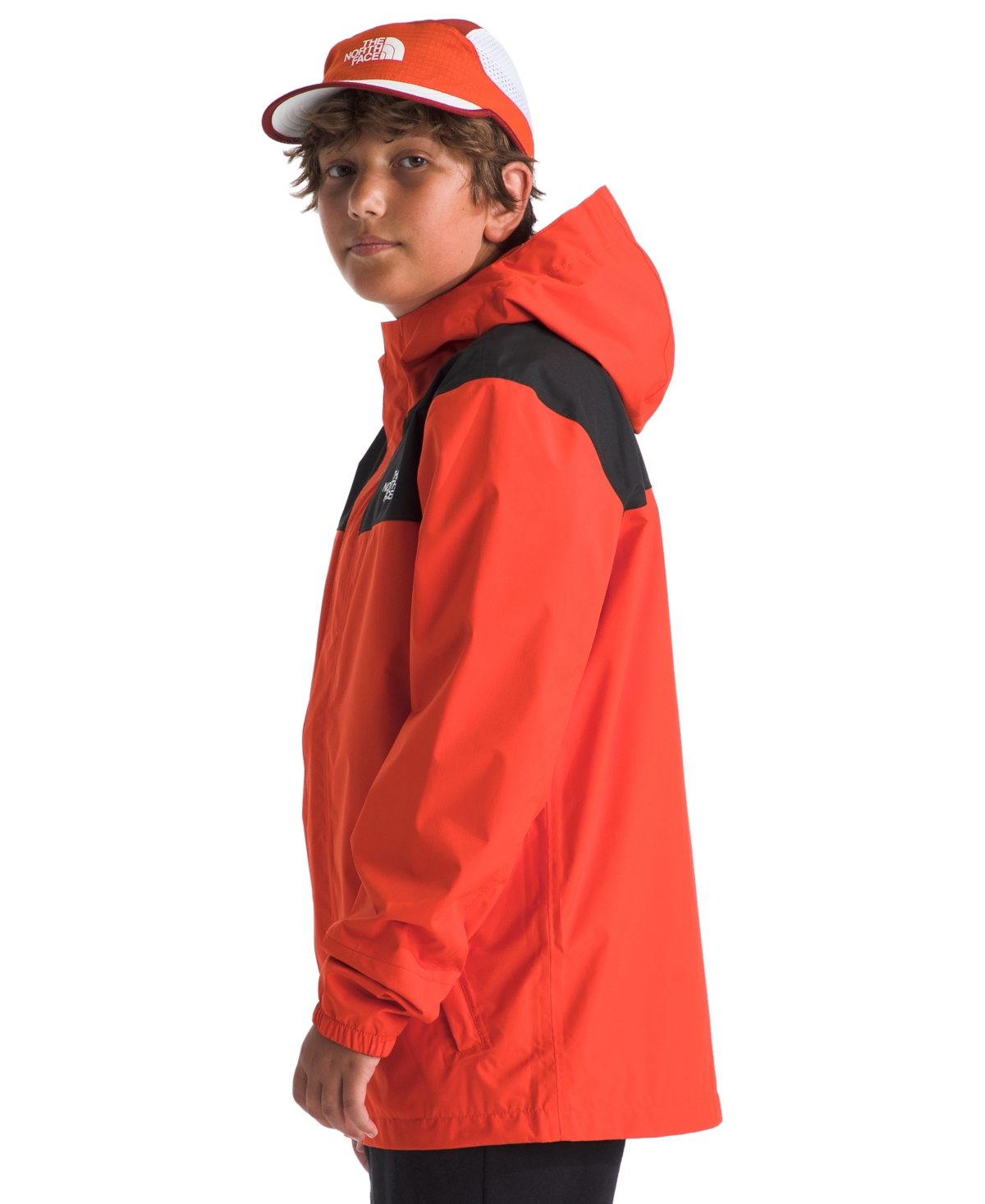 The North Face Boys' 6-20 Antora Hooded Rain Jacket