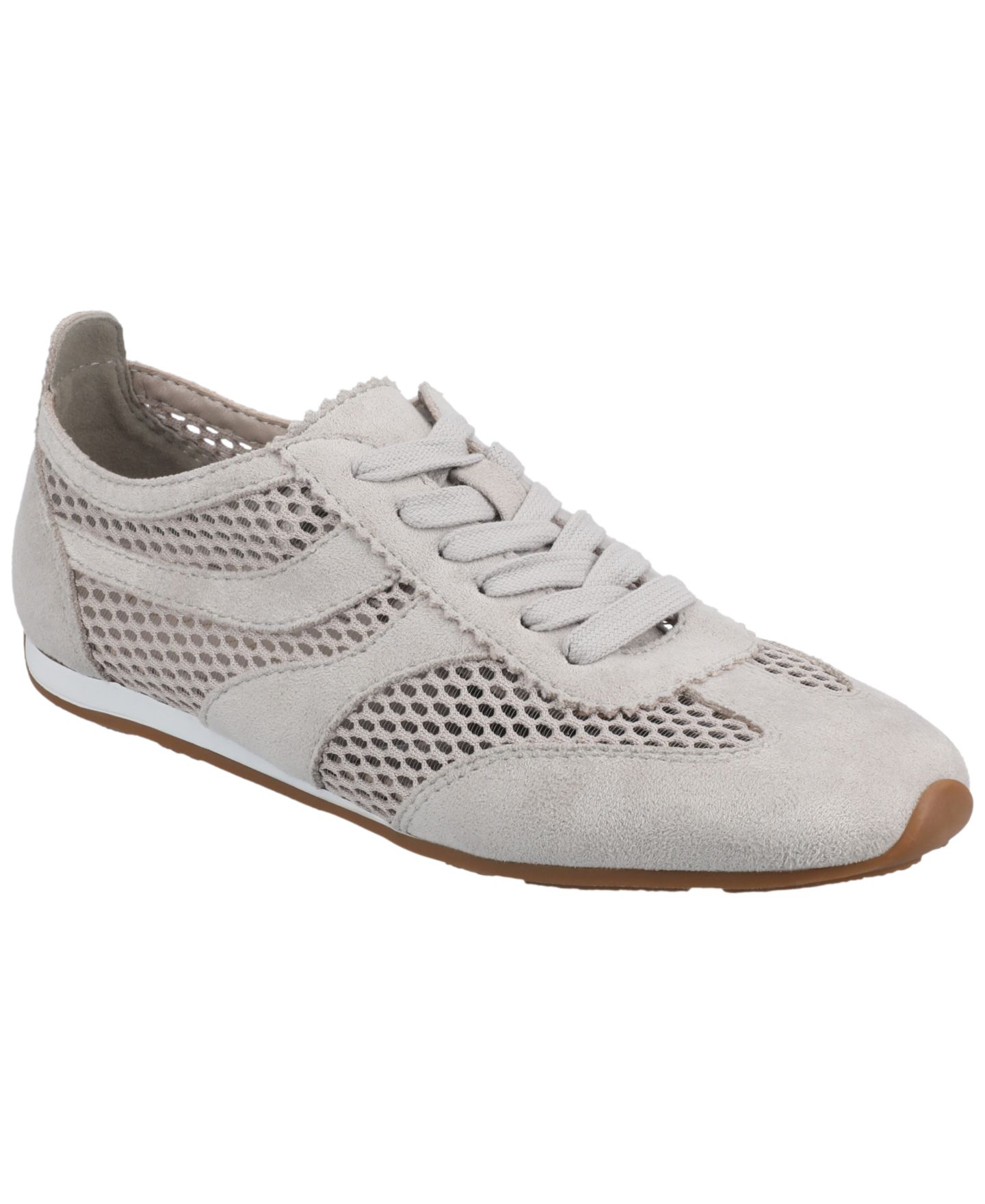 Женские кроссовки Journee Collection Chasse Mesh Lace-Up, цвет: Серый — фото 1