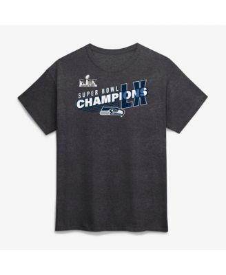Men's Heather Charcoal Seattle Seahawks Super Bowl LX Champions Best Teammates Roster T-Shirt