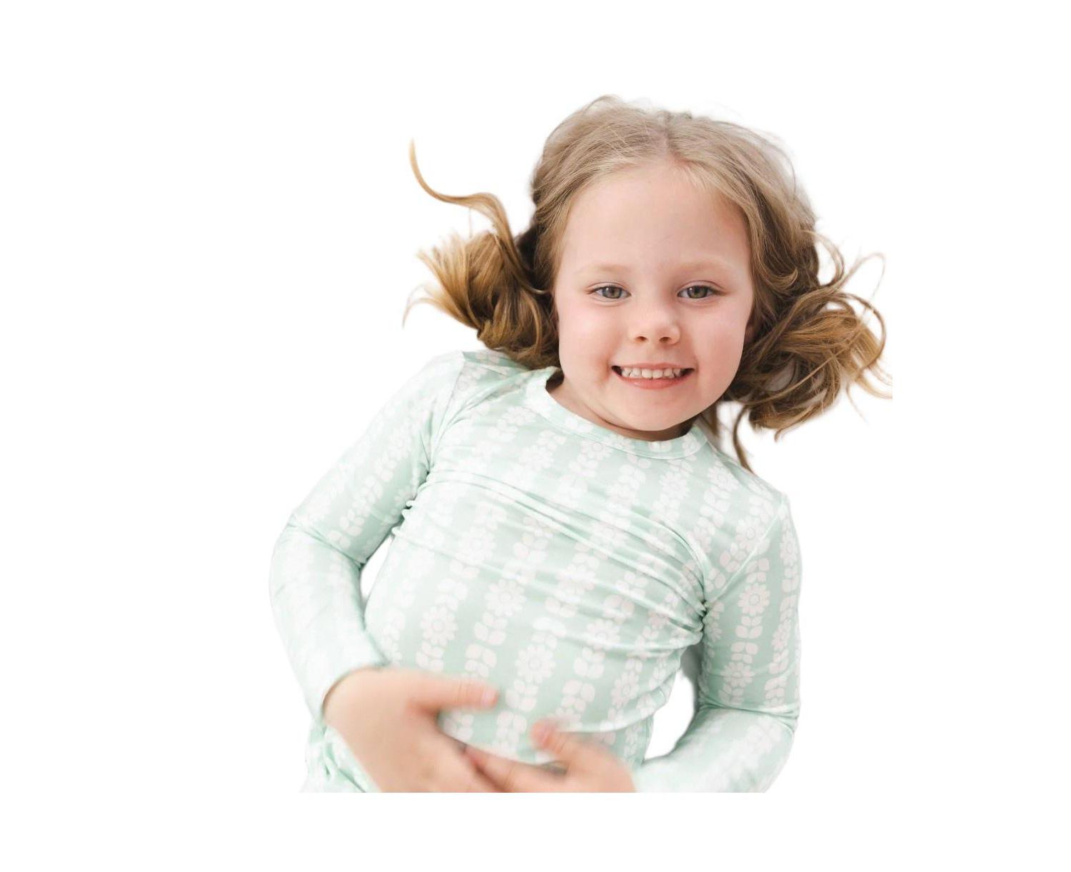 Baby Girls Mint Meadows Pajama Set