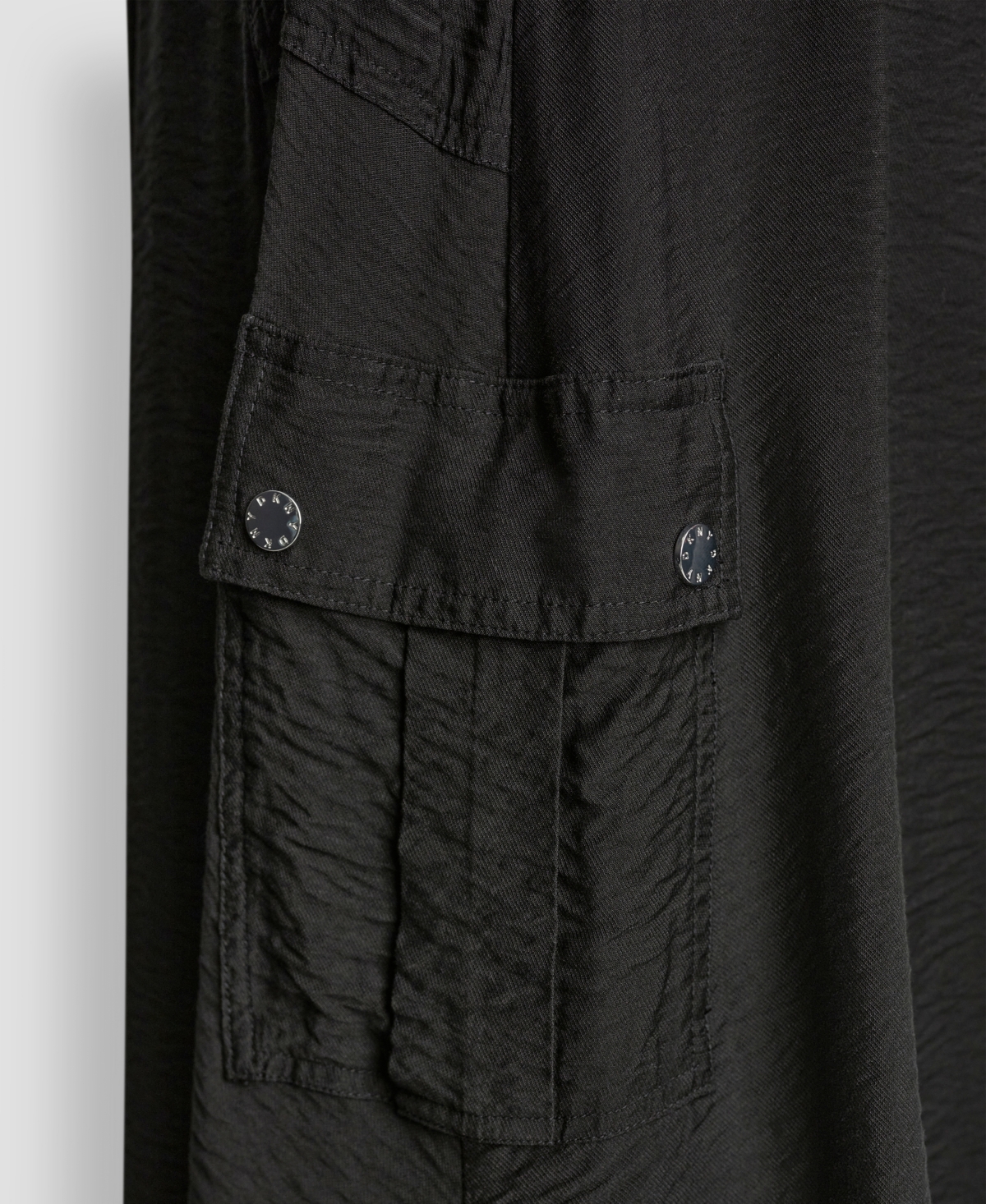 Dkny Women's Pull-On Bubble Hem Cargo Skirt