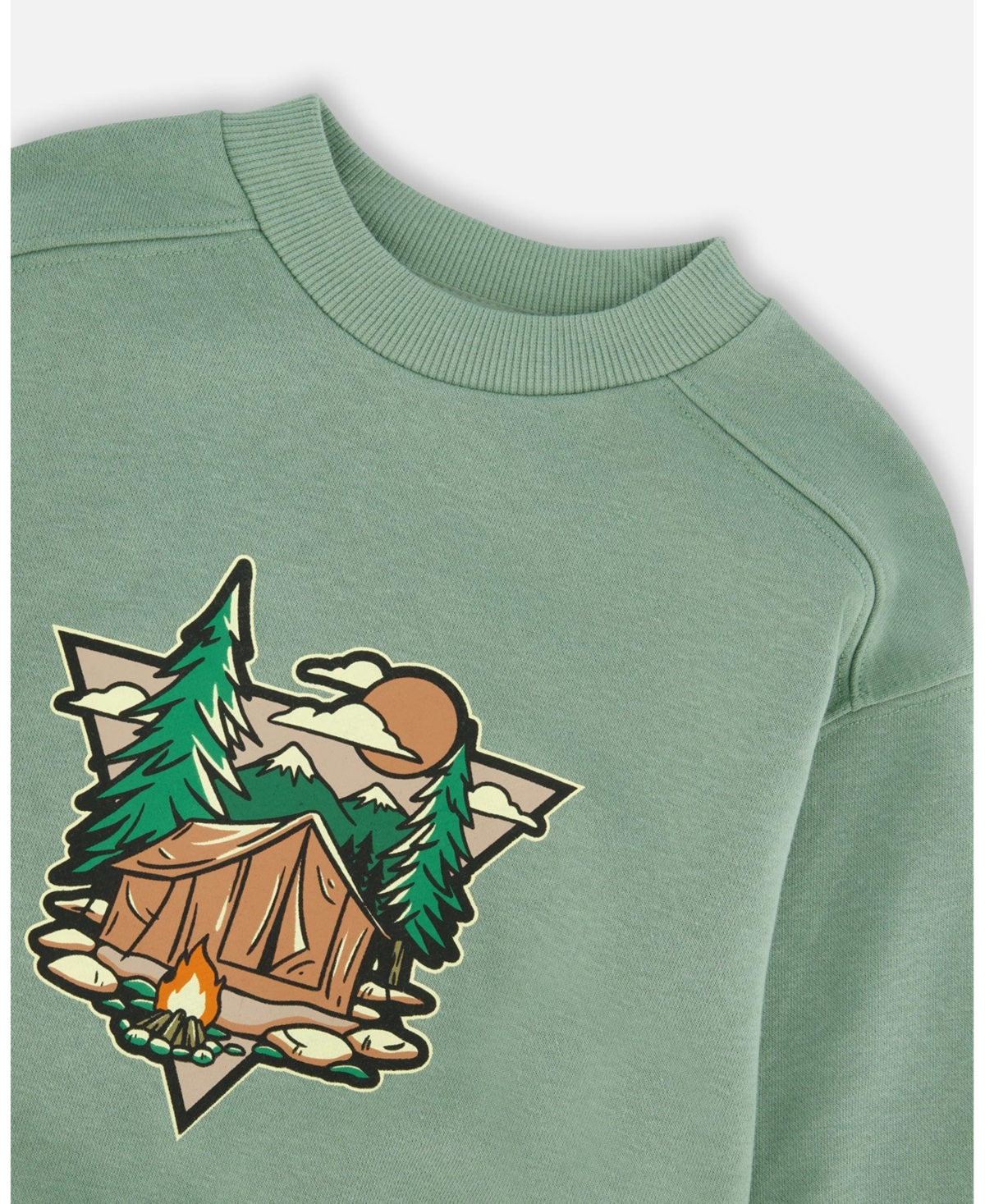 Deux par Big Boys 4-20 French Terry Pullover Sweatshirt