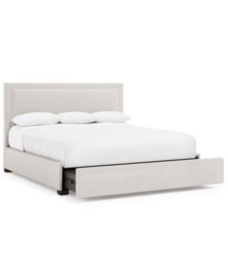 Morgan King Upholstered Storage Bed