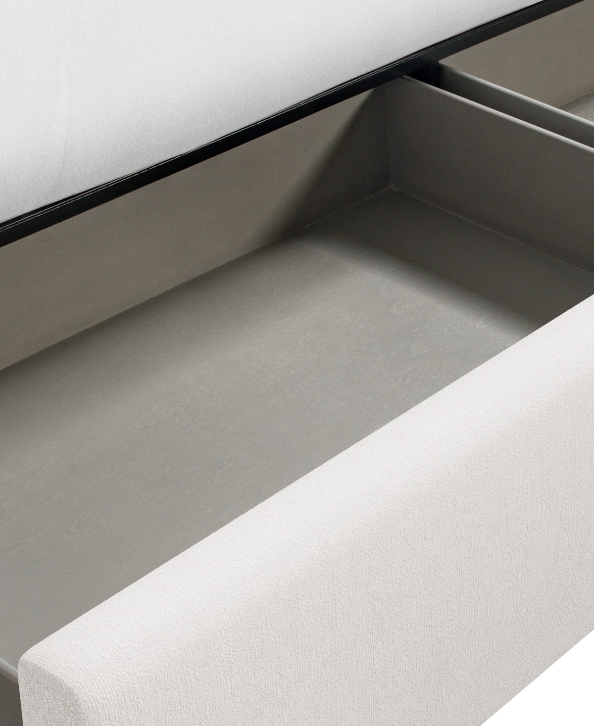 Morgan King Upholstered Storage Bed