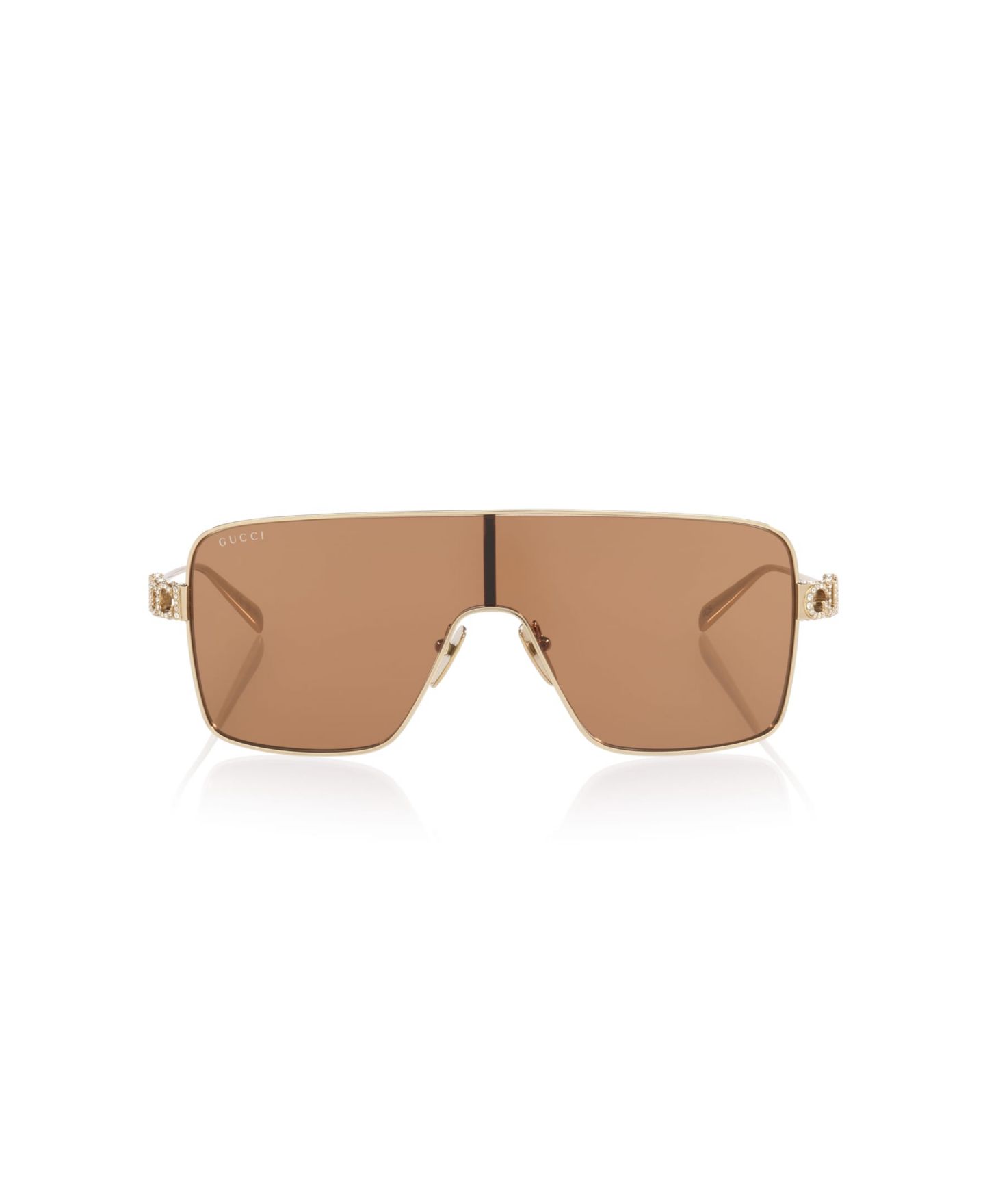 Женские солнцезащитные очки Gucci Geometric Sunglasses, GG1936S GC002636, цвет: Золотой — фото 2