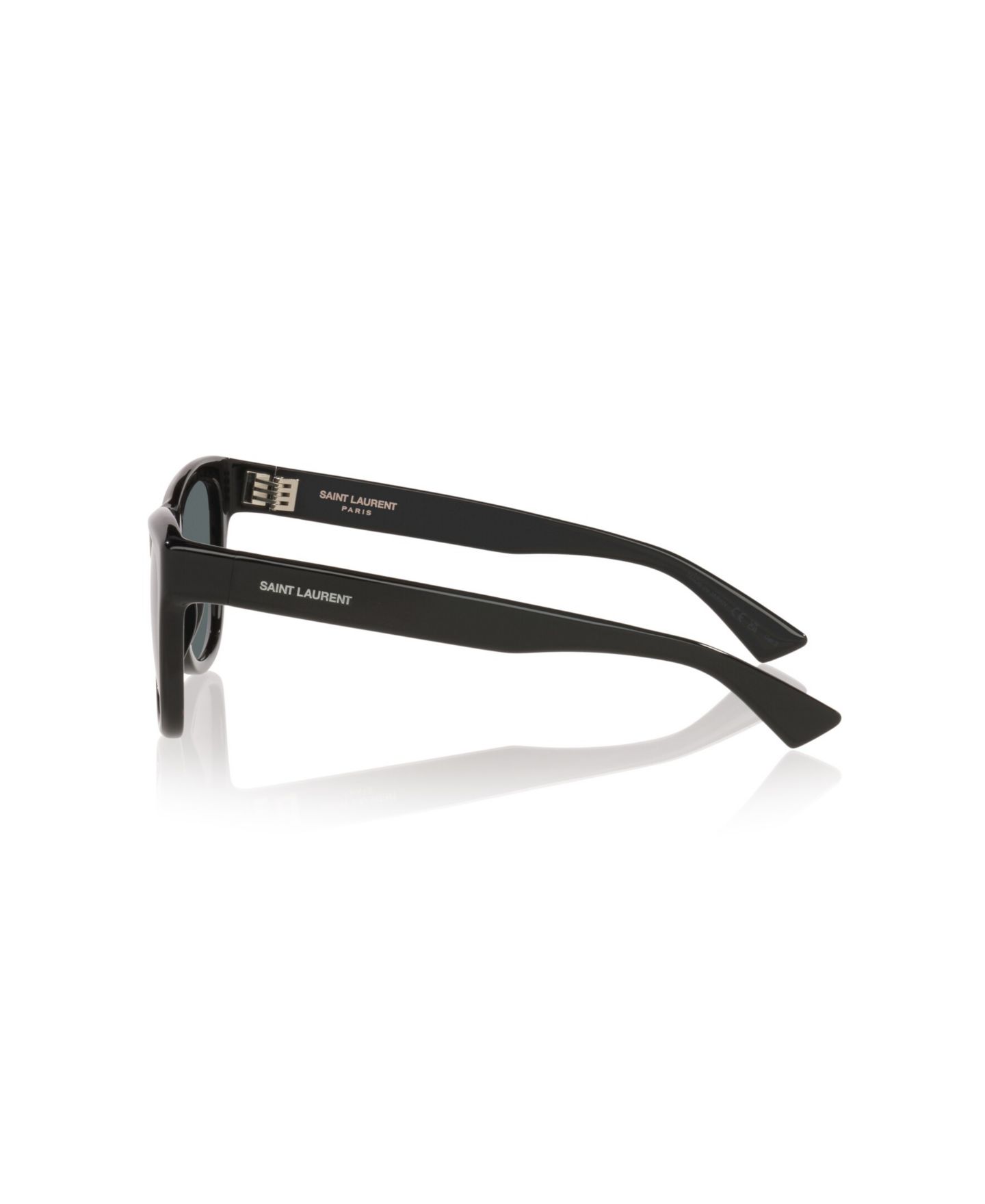 Женские прямоугольные солнцезащитные очки Saint Laurent SL816 YS000853, цвет: Чёрный — фото 3