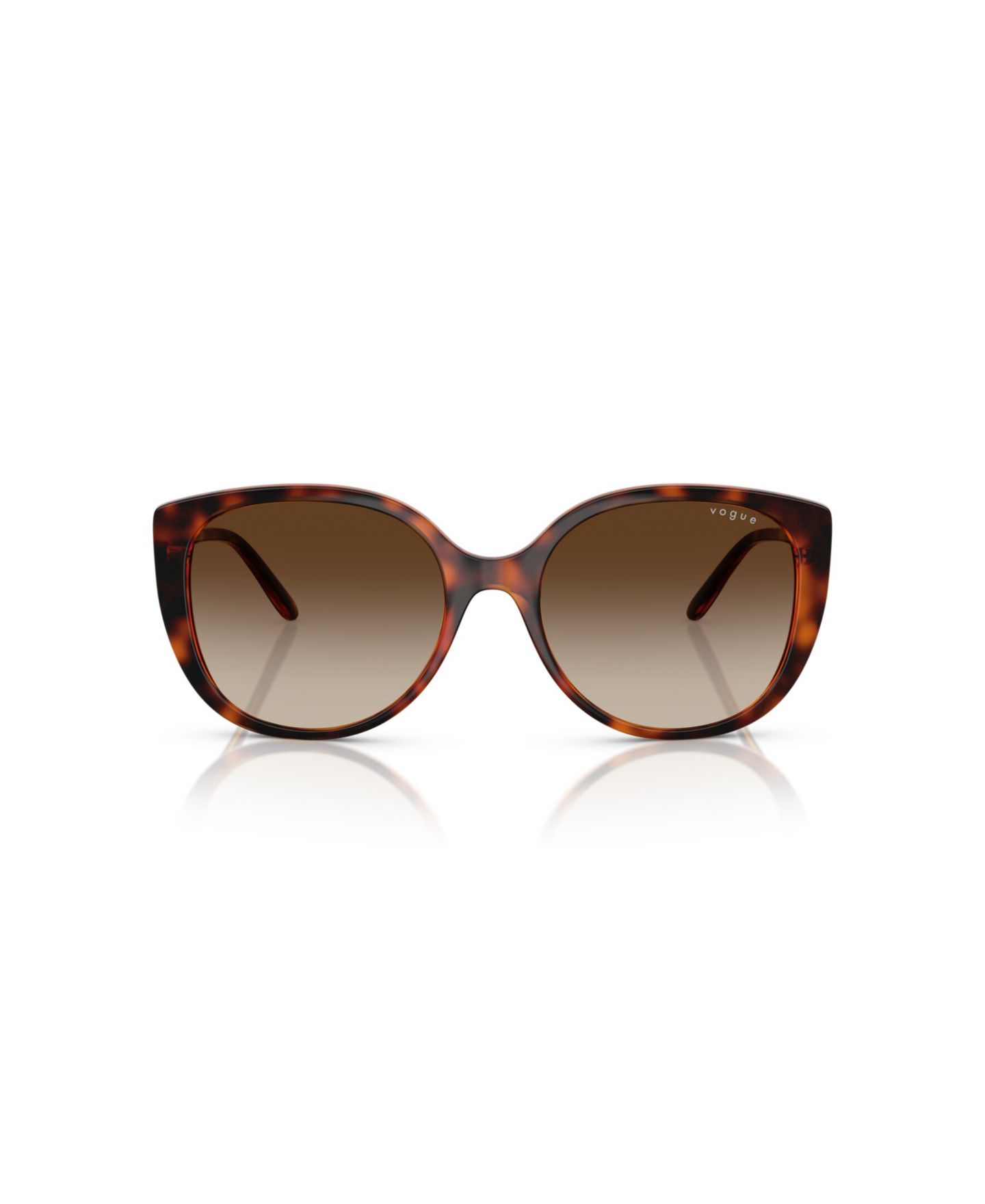 Женские солнцезащитные очки Vogue Eyewear Butterfly Sunglasses, VO5623S, цвет: Тёмный гавана — фото 2