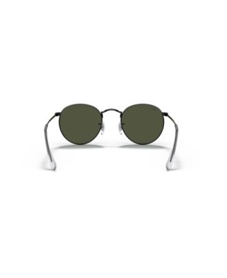 Men's Round Metal Legend Gold Sunglasses, RB3447