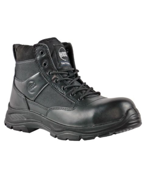 Мужские ботинки Hoss Boot Company Watchman 6 Inch Composite Toe Side Zip Work Boot, цвет: Чёрный