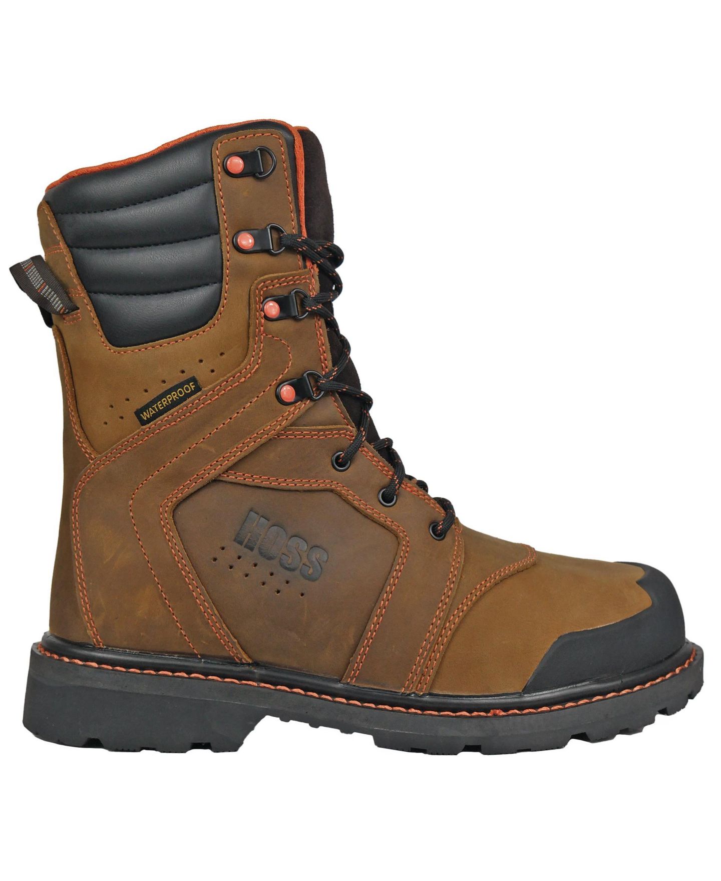 Мужские ботинки Hoss Boot Company Clash Soft Toe Insulated Work Boots, цвет: Коричневый — фото 2
