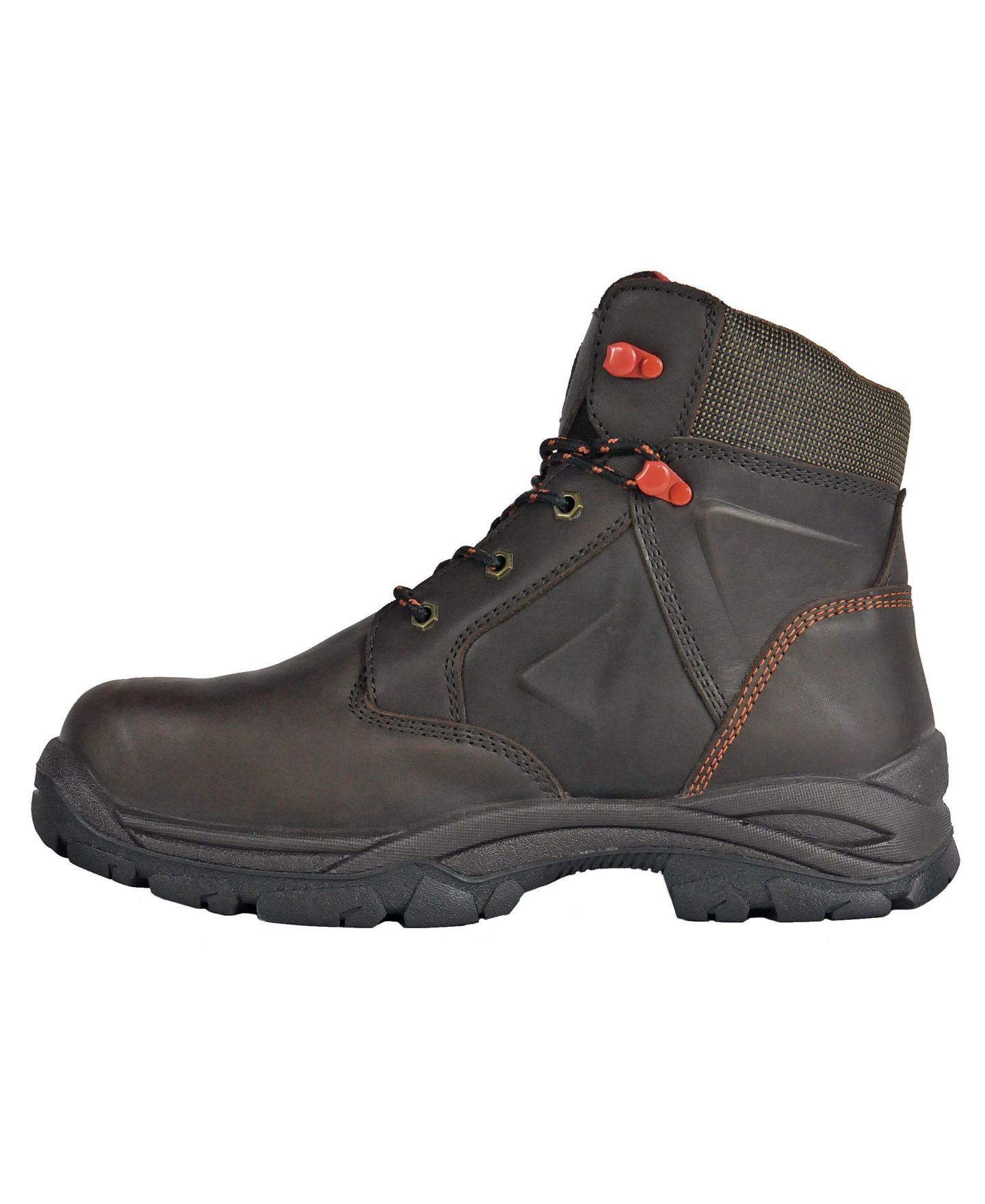 Мужские ботинки Hoss Boot Company Hudson 6-Inch Insulated Composite Toe Work Boot, цвет: Коричневый — фото 4