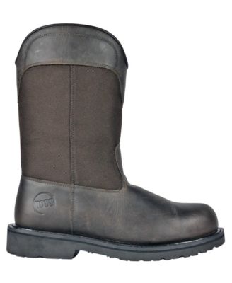 Men's Buck 11 Inch Pull On Steel Toe Work Boot